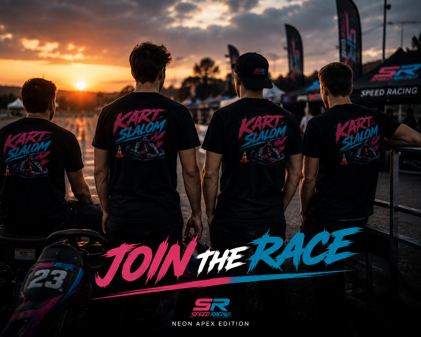 Kart Slalom – Neon Apex